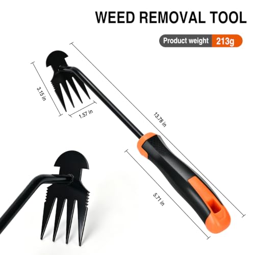 Histure Portable Garden Weed Remover Tool, Handheld Gardening Weeder by Histure - Used condition - Image 2