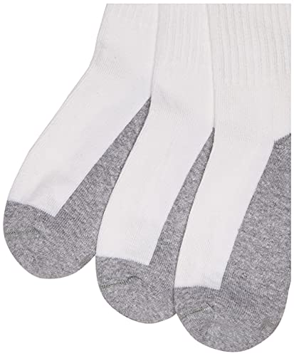 Jefferies Socks Seamless Toe Athletic Crew Socks 6-pack3