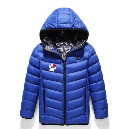Children Heated Jacket Boy Girl Hooded Jackets USB Charging Heated Coat 3 Adjustable Temperature Body Warmer Ski Coat4