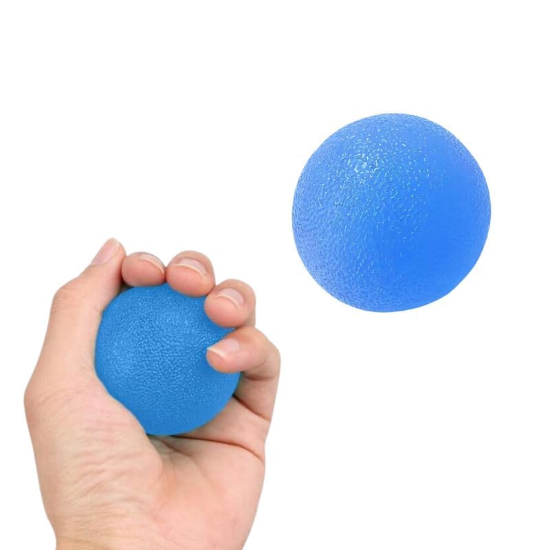 JUGTE Stress Ball Gel Exercise Ball for Stress Relief Physiotherapy Squeeze Ball for Hand Therapy, Physio Gel Ball for Arthritis Finger and Wrist Hand Exercise Ball-image-21