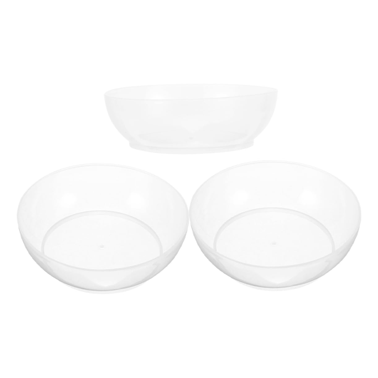 Cabilock Electronic Scale Tray Set Reusable Weighing Bowls Scale Markings for Kitchen Baking Meal Prep