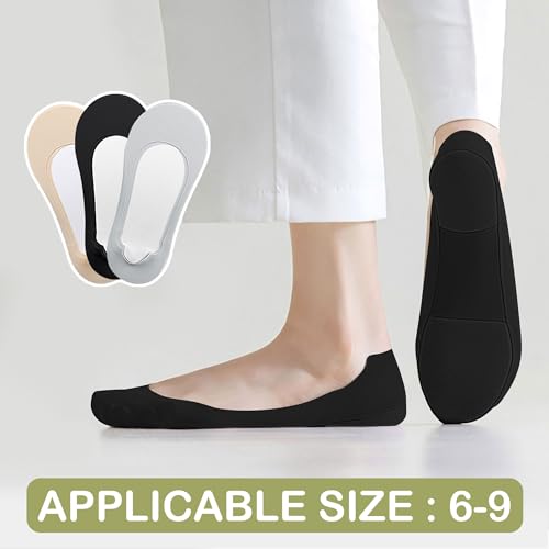 2 pairs Women No Show Socks Ice Silk Socks Low Cut Liner Non Slip Invisible sock Ice Feeling socks for Women Girls2