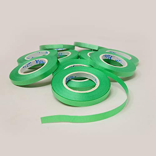 Image of AMFIN Curling Ribbons for Balloons - Green (Pack 12)