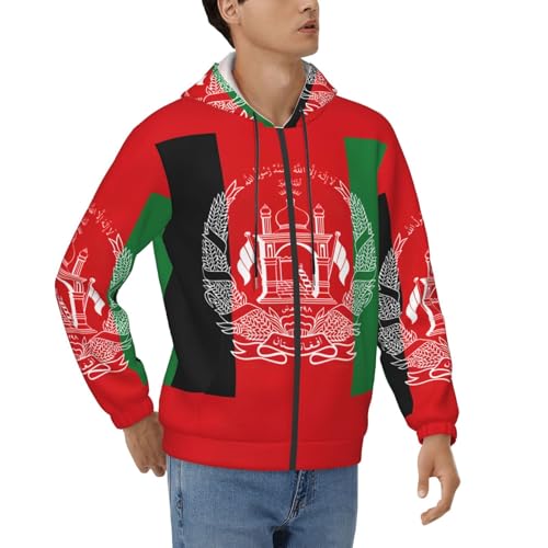 Sweat zippé Afghanistan homme EdWal, idéal pour vos sorties décontractées et moments de détente