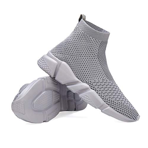 Image of Casbeam Men's Running Knit Comfortable Lightweight Breathable Casual Sports Shoes Fashion Sneakers Slip-On Walking Shoes