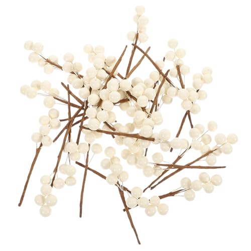 WATIIFUFU 30 Piezas Artificiales Plantas Falsas Provenir Tallos De Arándanos Artificiales Tallos Apoyos De De Fotos Figuritas Adorno De Piña Planta Falsa El Plastico