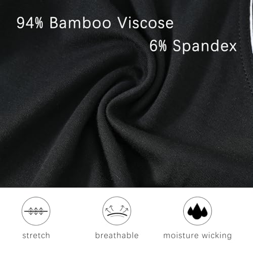 JINSHI Long Johns Thermal Underwear for Men Soft Bamboo Viscose Base Layer for Cold Weather Bottom3