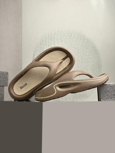 Image of DOCTOR HEALTH SUPER SOFT Men's EVA Flip Flops | Lightweight Cushioned Comfortable Thong Slippers | Anti-Skid Waterproof Soft Footbed Daily Wear Beach Bathroom Indoor Outdoor Flip Flops