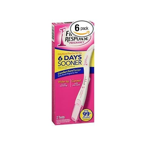 First Response Early Result Pregnancy Tests - 2 ct, Pack of 6 Cover