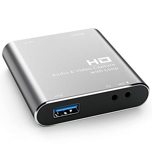 【4k60fps】Chilison HDMI キャプチャーボード USB3.0 ゲームキャプチャー 1080p60HZ ビデオキャプチャ hdmiキャプチャー ゲーム実況 switch/PS4/Xbox One/Wii U対応 小型軽量 電源不要 Windows/Linux/Mac OS X ゲーム配信 テレワーク Web会議 【4k60fps】Chilison HDMI キャプチャーボード USB3.0 ゲームキャプチャー 1080p60HZ ビデオキャプチャ hdmiキャプチャー ゲーム実況 switch/PS4/Xbox One/Wii U対応 小型軽量 電源不要 Windows/Linux/Mac OS X ゲーム配信 テレワーク Web会議