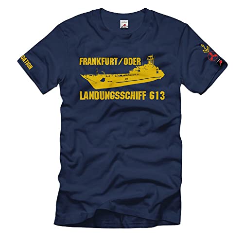 T-shirt Navire de débarquement Volksmarine 613 trouvez le cadeau historique idéal DDR NVA