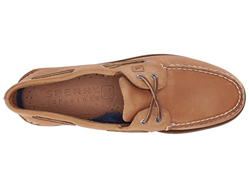 Sperry mens Authentic Original boat Shoes , Sahara, 10.5 US3