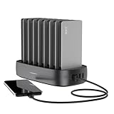 【Porte di ricarica completamente compatibili】 Ogni power bank è dotato di tre porte di ricarica standard: Micro USB, Type-C e Fulmine, che consentono agli utenti di ricaricare telefoni Android, telefoni Apple e altri piccoli dispositivi elettronici senza la necessità di fornire i propri cavi, migliorando notevolmente la comodità e la soddisfazione dell'utente