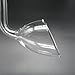 JARDLI Glass Lily Pipe Outflow for Aquarium Planted Tank (10mm for 9/12mm (3/8
