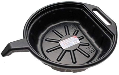 Foto von BGS 9979 | Öl-Auffangwanne mit Ausgießer | 3,5 l | Durchmesser: 265 mm | Höhe: 60 mm | Material: HDPE | schlagfest