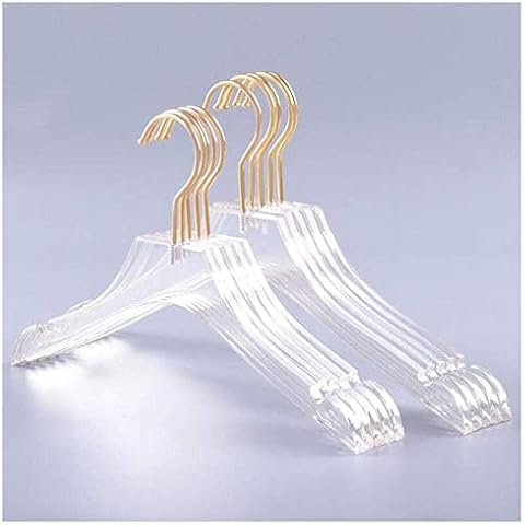Perchas transparentes Yijiang, 10 unidades Cover