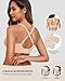 VRVOICE Wireless Bras for Women No Underwire Seamless Full Coverage Push Up Support Lift Tshirt Comfortable Everyday Bralette, Skin Small