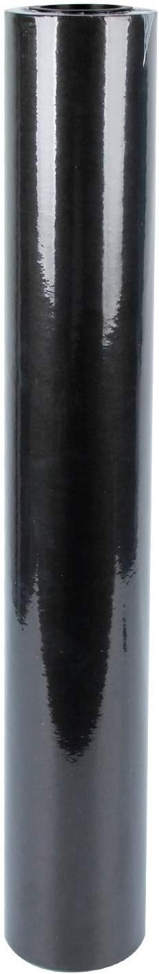 RUSPEPA Black Kraft Paper Roll - 61cm x 30m - Recycled Paper Ideal for Crafts, Art, Gift Wrapping, Packaging, Postal Shipping, Parcels and Parcels