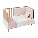 Cambrass Jgo 2 Pcs.F.Nordica Cuna 60 Sky Rosa 100x140 cm