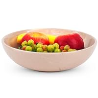 Radicaln Fruttiera in marmo verde onice 25,4 x 12,7 cm fatta a mano per la decorazione della cucina di fattoria – porta frutta decorativo per la casa