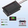 PATIKIL Waterproof 12V 24V 36V 48V 60V Lead-Acid Battery Indicator Voltage Meter Display Percentage Battery Capacity Tester for Golf Cart RV Car Boat #2