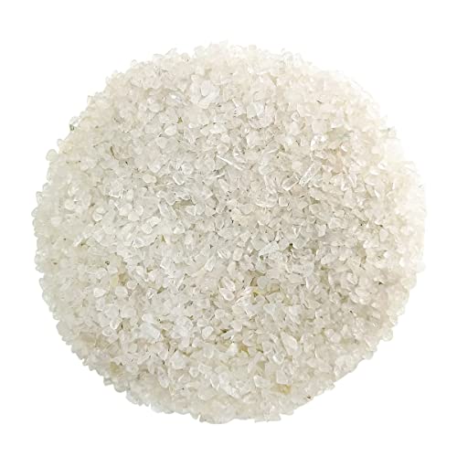 Image of Certified Clear Quartz Crystal Chips 1 KG with Authenticity Certificate | Natural Quartz Decorative Stone Chips for Pooja Room, Meditation, Vastu, Resin Art, Crafts & Aquarium Decor