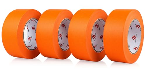 BOMEI PACK Orange Painters Tape (2 inch x 55 Yards)