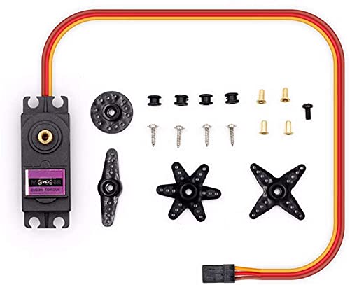 Electrobot 360° Angle MG996R Servo Motor Metal Gear High-Torque Servo Motor for Smart Car Robot Boat RC Helicopter Mechanical arm - Image 5 thumbnail