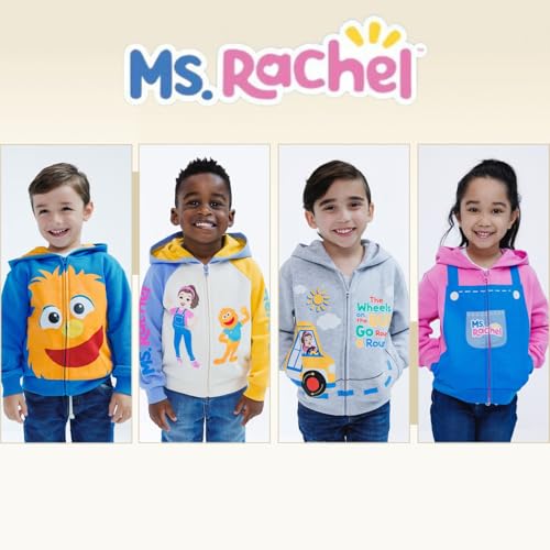 Ms. Rachel Fleece Zip Up Hoodie Infant to Toddler Sizes (12 Months - 5T)3