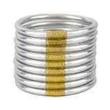 Silver All Weather Bangles (AWB) - Serenity Prayer