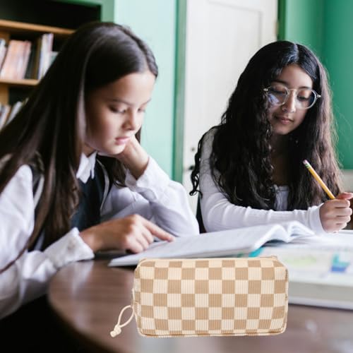 Image of LEDAOU Cute Pencil Case for Kids Girls Boys Pencil Pouch Kawaii Pen Pencil Box Bag Holder for School Students