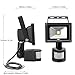 LE 10W Super Bright Motion Sensor Flood Light, Outdoor LED Flood Lights, 700lm, 100W Equivalent, 6000K Daylight White, Waterproof LED Security Light, PIR Floodlight, Basement Light