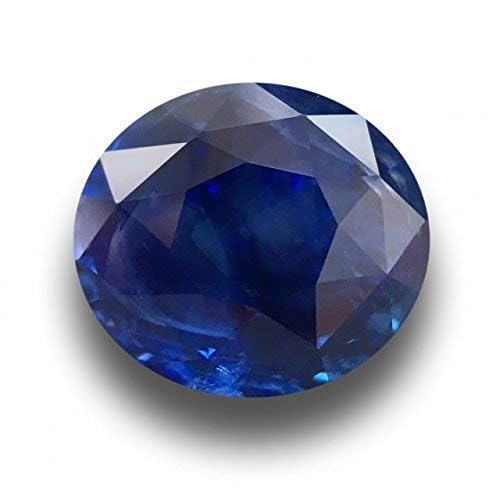 Saphir bleu précieux de 9,25 Ratti, le cadeau mémorable pour la vie