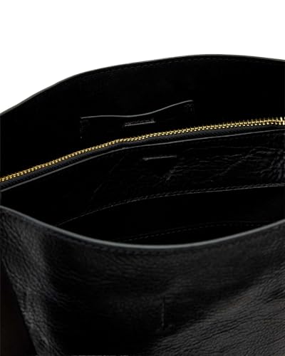 Bolso tote AllSaints Marlo E/W negro, talla única miniatura 5