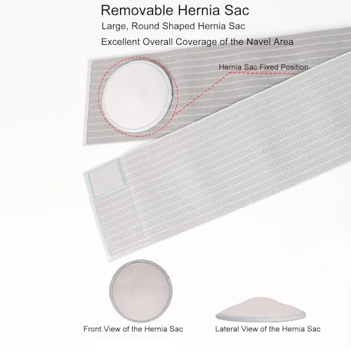 Faja para Hernia Umbilical con Almohadilla de Compresión Mediana miniatura 5