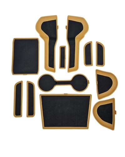 Interior Accent Liners - 2023 Subaru Crosstrek & Impreza 4 Subaru 12-Piece Gold Accent Interior Liner Upgrade Kit for 2026 Outback Wilderness - J141SAR020 - Genuine OEM
