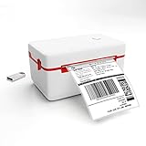 ZYWELL Shipping Label Printer, ZY909 4x6 Label Printer for Shipping Packages, USB Port, for Thermal