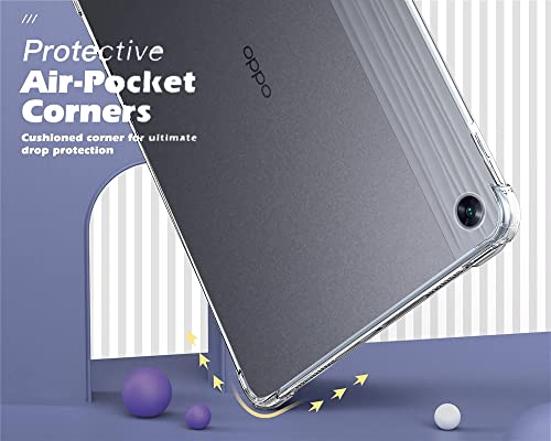 NUCNOK Cover per Oppo Pad Air + [2 Pezzi]