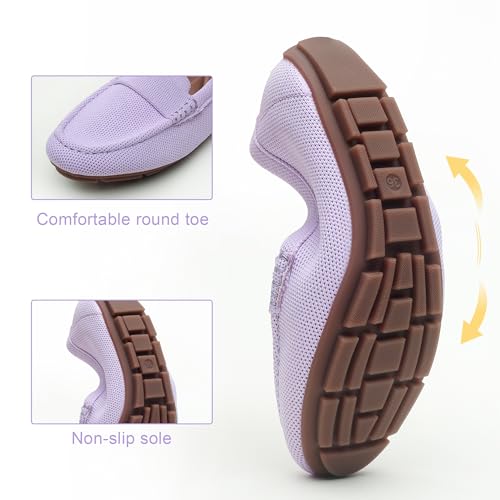 Image of feabtonbd Loafers for Women Comfortable Breathable ShoeCasual Slip On Womens Driving Flats Shoes