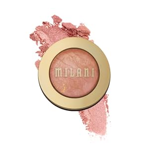 Milani Baked Blush – Berry Amore (0.12 Ounce) Cruelty-Free Powder Blush – Shape, Contour & Highlight Face for a Shimmery or Matte Finish