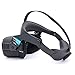 Produktbild BeswinVR Comfort Halo Strap für Oculus Quest VR Headset - Litchi Grain Leather Pad Version