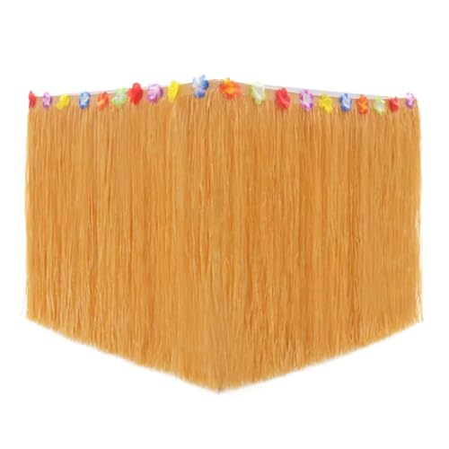 Party-Tischrock-Dekoration, Partytischrock Mehrfarbig 276x(30-75)(Orange,276x30)