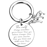 Wolf Gifts for Women Girls Wolf Lovers Inspirational Wolf Keychain Jewelry Wolf Stuff Accessories Wolf Themed Gifts Best Gifts for Wolf Lovers Wolf Trainer Stuff Wolf Thing Christmas