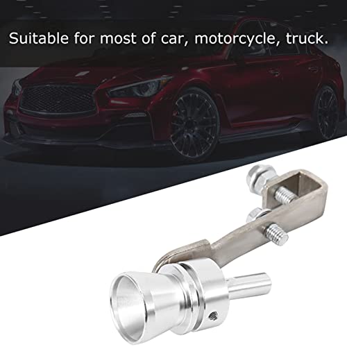 Apito de som turbo de carro para carro com som turbo para escapamento tubo de escape simulador de vá