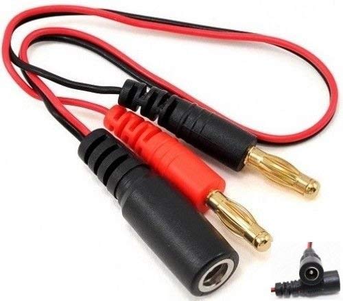 YUNIQUE GREEN-CLEAN-POWER VF-3TJZ-1DQ1 1 Piece Fasthark Goggles Battery Charge Lead Charger Cable Adaptor 2.1 DC to 4 mm Banana