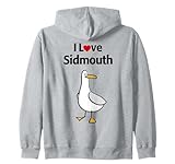 Obtén esta bonita gaviota para alguien que vive o está visitando la ciudad británica Sidmouth en el Devon en vacaciones.