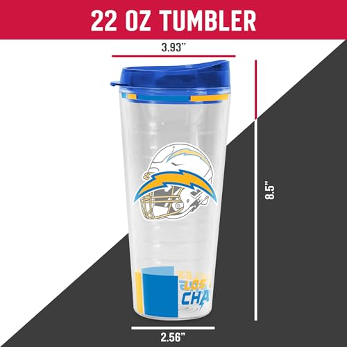 Image of Rico Industries NFL Football Double Wall Classic 16oz Or 20oz Tritan Tumbler W Lid