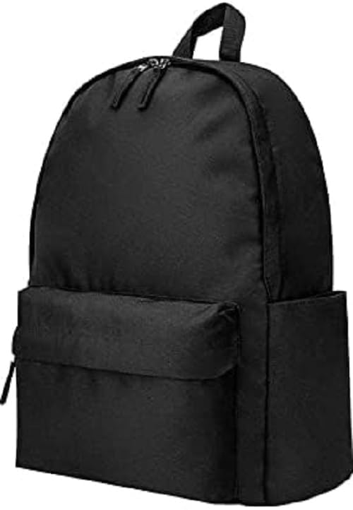CLASSIC- Latest college bag || school bag || Tuition bag || Office || Casual Backpacks for Women || Water Resistant (BLACK HYPRA)-image-49