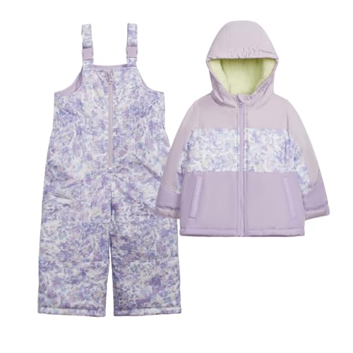 OshKosh B’gosh Girls Ski Jacket and Snowbib Snowsuit Outfit Set