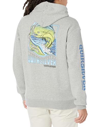 Quiksilver Men's Flow Fish Pullover Hoodie Sweatshirt2